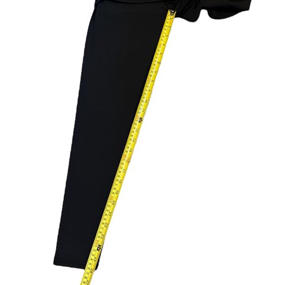 July's Song Black & Green Leggings With Shorts Overlay Size Medium - Picture 3 of 3